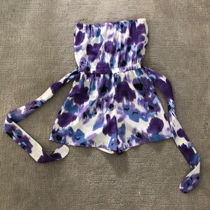Beautiful Watercolor Miguelina Romper